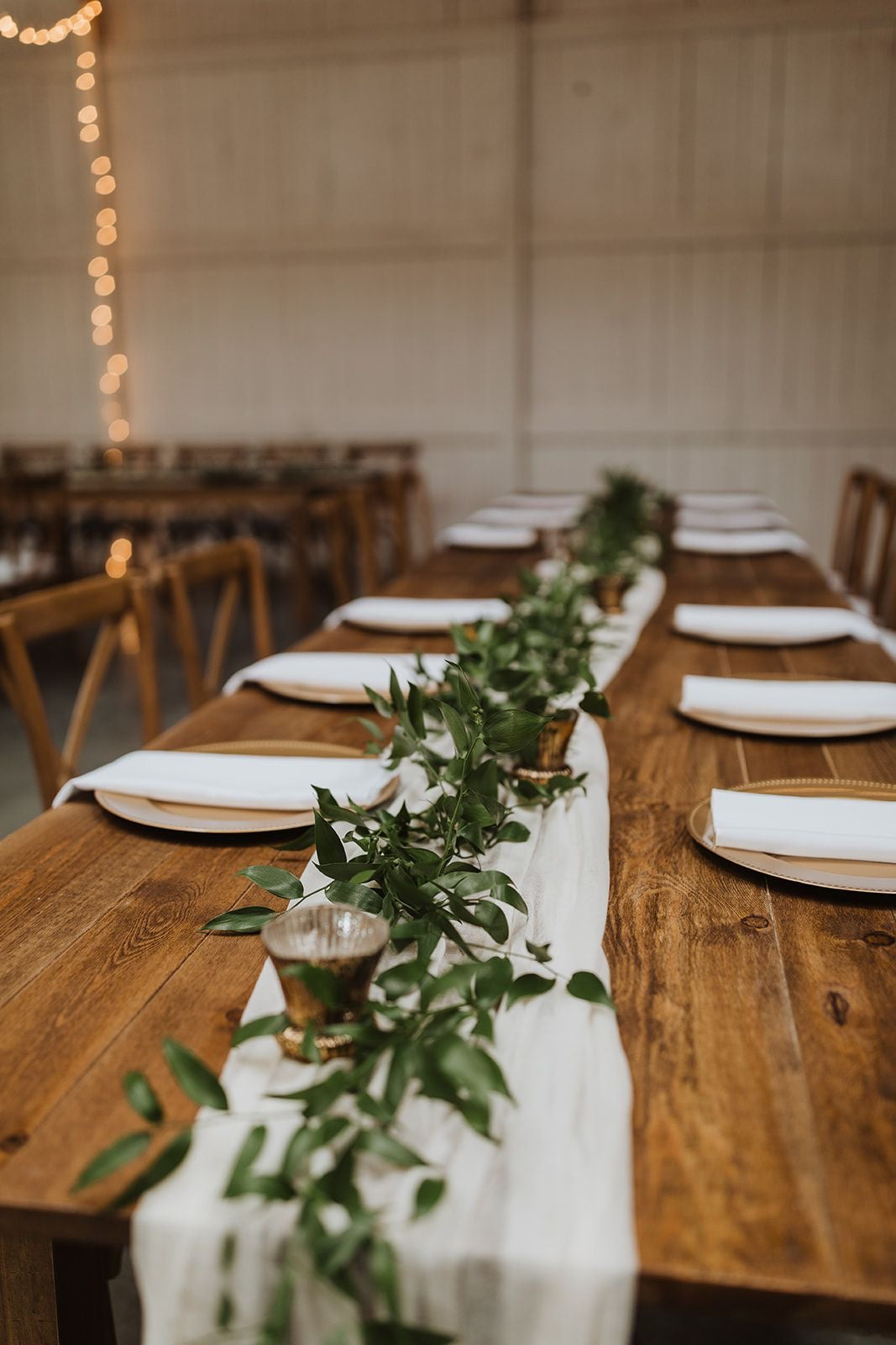 Italian Ruscus Table Greenery