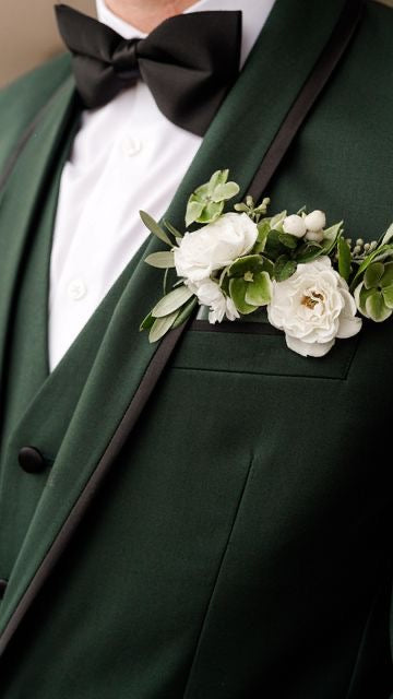The Pocket Square Boutonnière