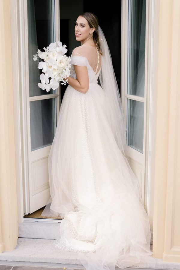 The Glacier Orchid Bridal Bouquet
