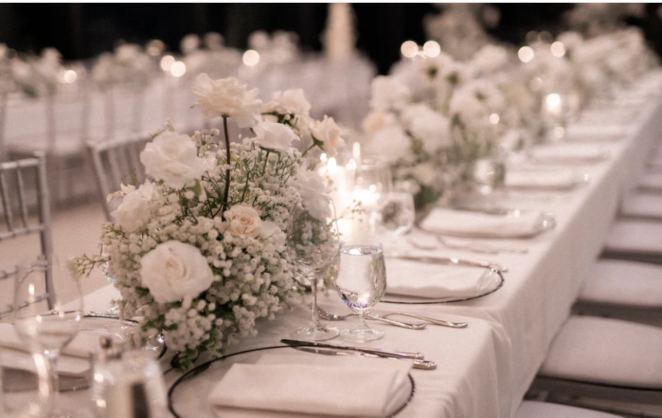 The Glacier Centrepieces {Set of 12}