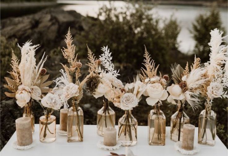 The Prairie Breeze Bud Vases {Set of 12}