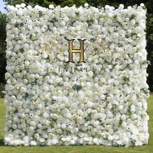 The Bridal Falls Flower Wall