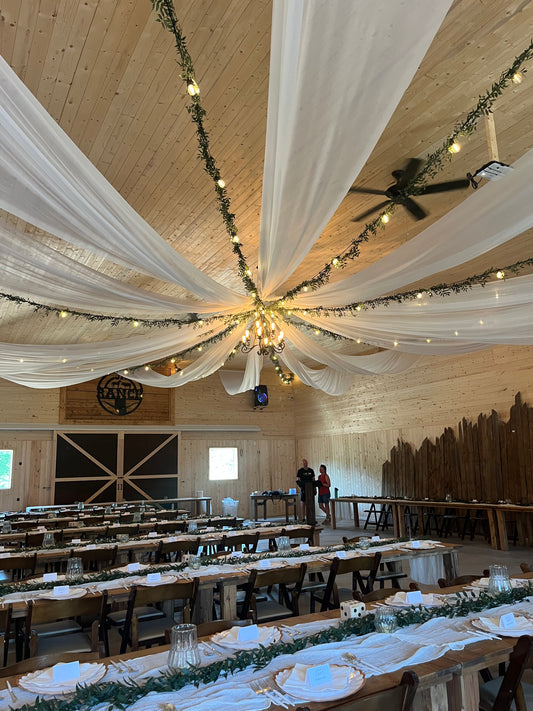 Italian Ruscus Installation