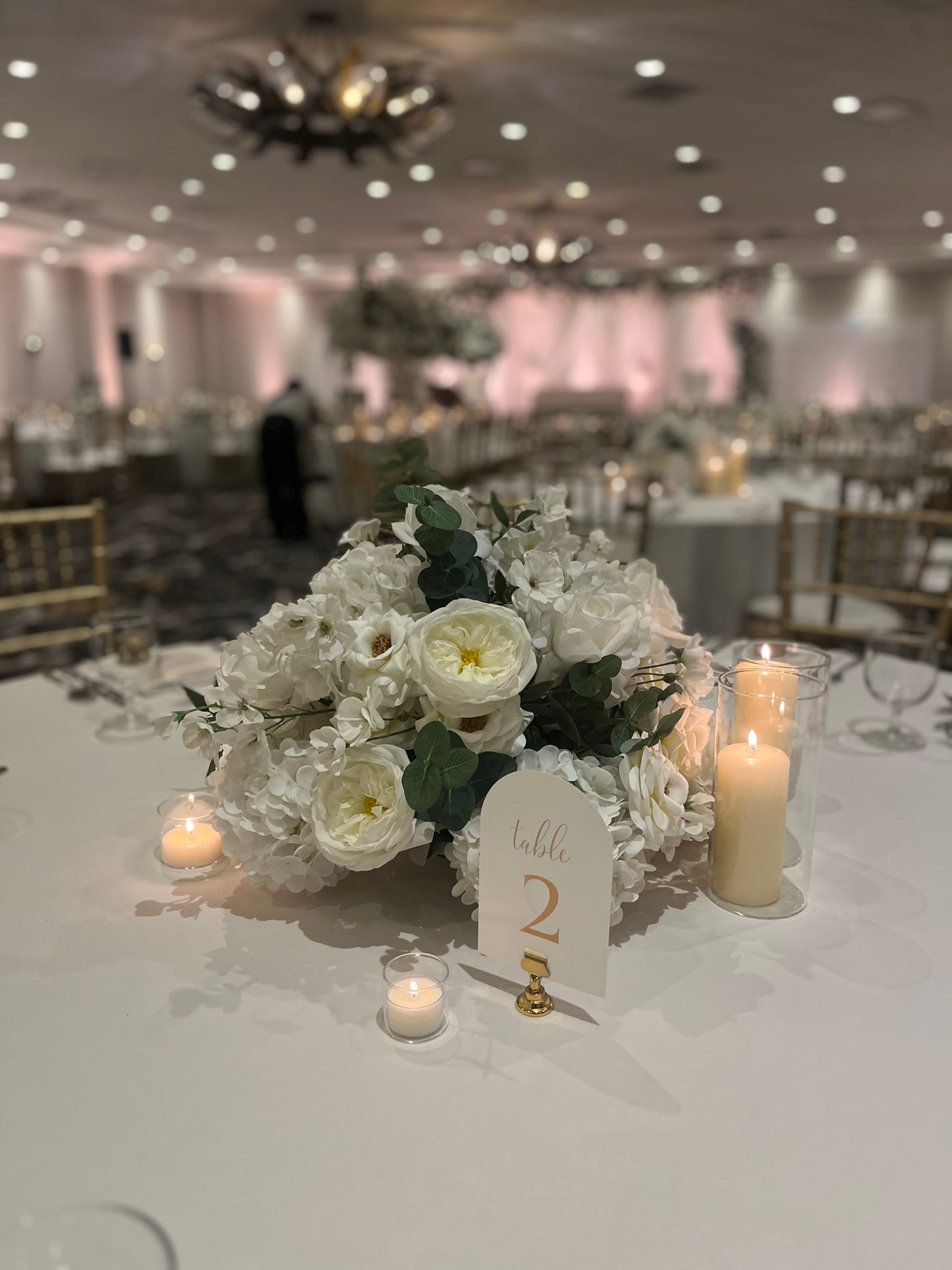 The Bridal Falls Centrepieces {Set of 6}