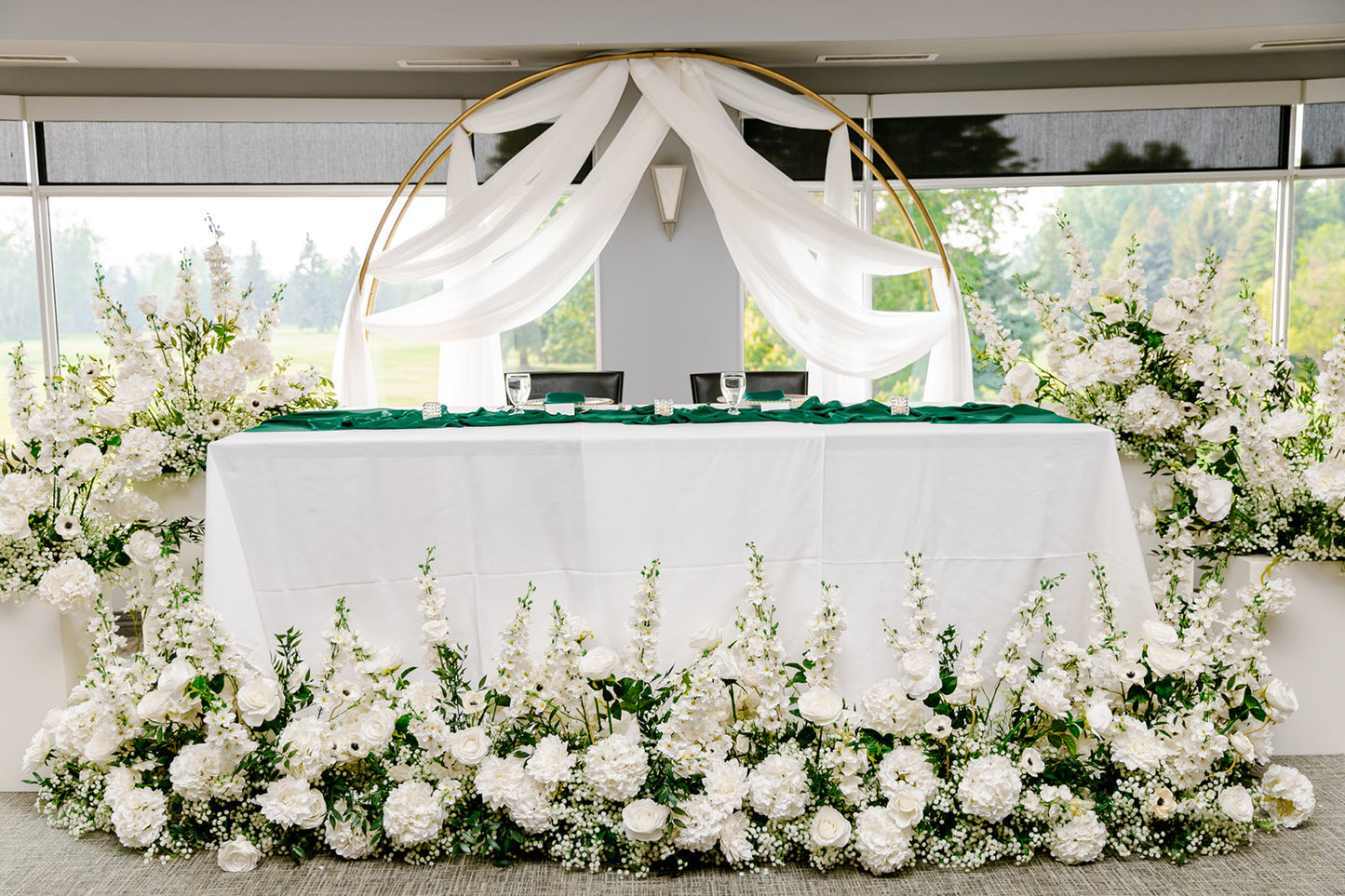 The Bridal Falls Grounded Florals  {Set of 6}