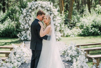 The Bridal Falls Grounded Florals  {Set of 6}
