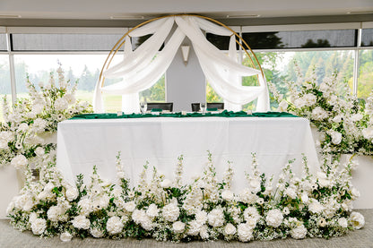 The Glacier Grande Pedestal Florals {Set of 6}