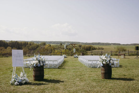 The Rocky Mountain Elevated Florals  {Set of 2}