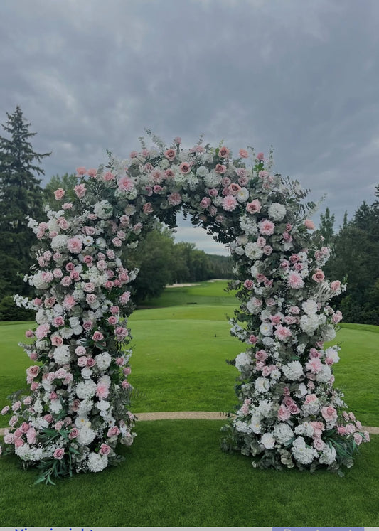 Coastal Blush Arch